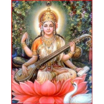 Painting of Goddess Saraswati 2